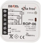 Radiowy odbiornik dopuszkowy 3-kanałowy Typ: ROP-06